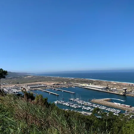 Ocean View At 180 Degrees In Nazaré